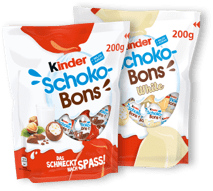 kinder Schoko-Bons 200g und kinder Schoko-Bons 200g White